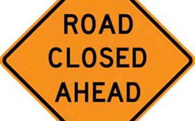 Road Closure Update - March 2nd - 3:30pm